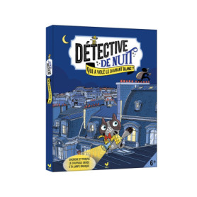 Détective de nuit - Qui a volé le diamant blanc ? - avec lampe magique Détective de nuit - Qui a volé le diamant blanc ? - avec lampe magique