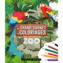 Mon grand carnet de coloriages Une Saison au Zoo