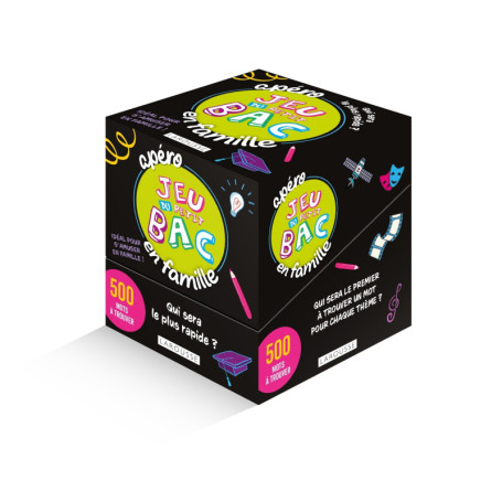 Apéro Jeu du petit bac en famille