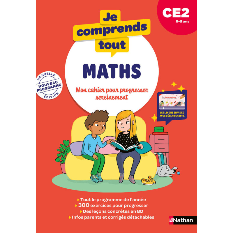 Je comprends tout - Maths CE2 - Mon cahier pour progresser sereinem...