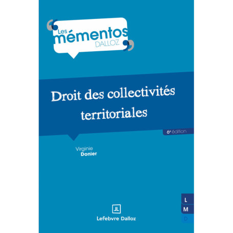 Droit des collectivités territoriales. 6e éd.