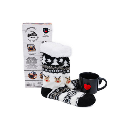 2025, Rennes black - Bien dans mes chaussettes pour cocooner !