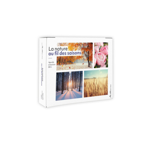 Semainier 2026 - La nature au fil des saisons