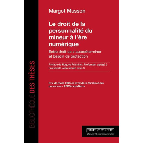 Le droit de la personnalité du mineur à l'ère numérique