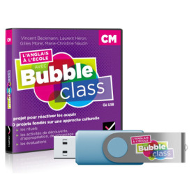 Bubble Class - Méthode d'anglais CM1,CM2, cycle 3 - Éd.2025 - Clé USB Bubble Class - Méthode d'anglais CM1,CM2, cycle 3 - Éd.2025 - Clé USB