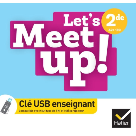 Let's Meet Up - Anglais 2de Ed. 2025 - Clé USB