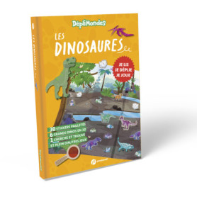 Les dinosaures - DépliMondes 4 ans + Les dinosaures - DépliMondes 4 ans +