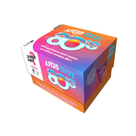 La boîte Apéro Culte Années 80