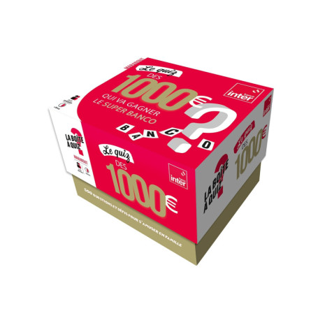 Le quiz des 1000 euros