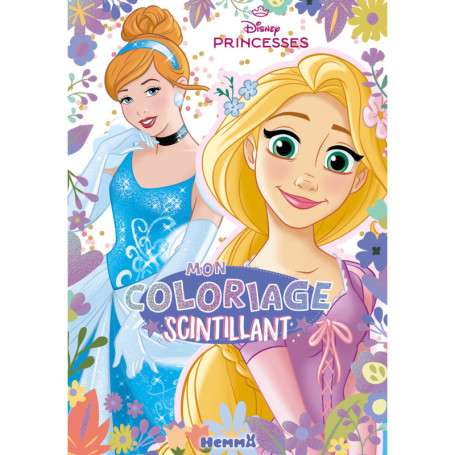 Disney Princesses - Mon coloriage scintillant