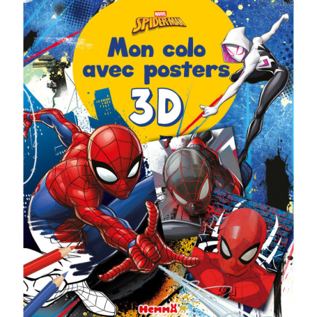 Marvel Spider-Man - Mon colo avec posters 3D