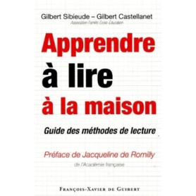 Apprendre à lire à la maison