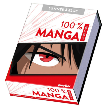Calendrier 100% Manga en 365 jours - L'ANNÉE À BLOC