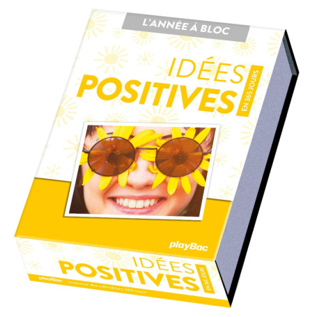 Calendrier Idées Positives en 365 jours - L'ANNÉE À BLOC