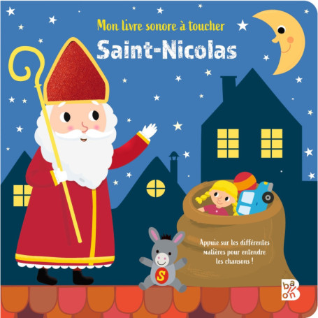 Livre sonore à toucher : Saint-Nicolas