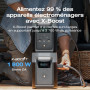 EcoFlow Delta 2 Station électrique Portable avec capacité évolutive de 1-3kWh, Batterie LFP, Seuls Quelques Petits défauts dans 