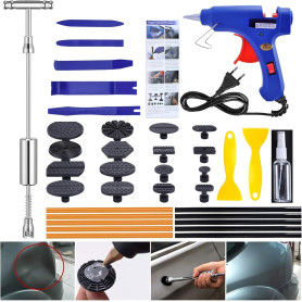 Manelord Ventouse Carrosserie et Kit Debosselage sans Peinture avec Pistolet à Colle Manelord Ventouse Carrosserie et Kit Debosselage sans Peinture avec Pistolet à Colle