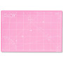 Elan Tapis de Découpe A3 Rose, Tapis de Coupe Auto-cicatrisant 30x44 CM, Planche de Découpe à 5 Couches, Self-Healing Cutting Ma