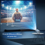Vidéoprojecteur 4K Mini Projecteur 1080 Projecteur Portable avec Rotation à 180° Rotation 100 » Projecteur de cinéma Correction 