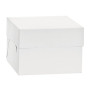 Decora COD. 0339472 BOÎTE pour GÂTEAUX, Blanc, 30.5 x 30.5 x 15 cm