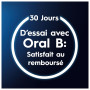 Oral-B Brosse A Dents Electrique Pro 3 Bleue Avec 3 Modes De Nettoyage 3D Dont Blancheur, Brossage Avec Des Oscillo-Rotations Et