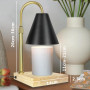 XSS Chauffe-Bougie, Lampe avec Minuterie et Variateur, Parfumée Réglable en Hauteur, Cadeau pour Maman pour Bougies, Maison, Cha