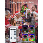 ARKOCHIC 35M Guirlande Lumineuse de Noël, 300 LED Lumières de Noël Intérieur et Extérieure Électrique 8 Modes Etanche Guirlande 