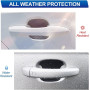 Z.MYUKI】Stonic Film Protecteur de poignée de Porte de Voiture pour Kia Stonic 2017-2022 2023 Accessoires Protection (Kia Stonic)