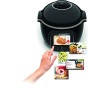 Moulinex Cookeo Touch Wifi Multicuiseur intelligent, Cuve 6 L, Haute pression, Guide pas à pas, 250 recettes intégrées, Applicat