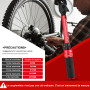 ATsafepro clé dynamométrique velo 3-25 Nm,cle dynamometrique 1/4 clic Petite avec double réglage de direction et 72 dents, clef 
