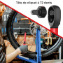 ATsafepro clé dynamométrique velo 3-25 Nm,cle dynamometrique 1/4 clic Petite avec double réglage de direction et 72 dents, clef 