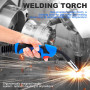 Torche de soudage, torche mig mb15 ak, torche mig euro 5m paquet de tuyaux de gaz de protection MB15AK Torche de soudage 4 m MIG