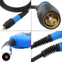Torche de soudage, torche mig mb15 ak, torche mig euro 5m paquet de tuyaux de gaz de protection MB15AK Torche de soudage 4 m MIG