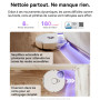 NARWAL Freo Z10 Robot Aspirateur et Laveur avec Système Anti-Enchevêtrement, 15000 Pa, Base Autonome, Nettoyage à 75°C, Séchage 