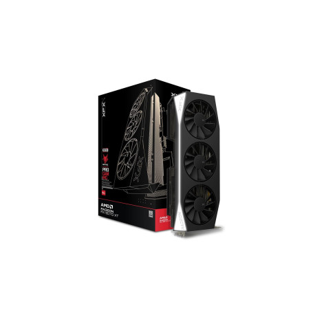 XFX Mercury AMD Radeon RX 9070XT Gaming Edition avec 16 Go de GDDR6 HDMI 3xDP, AMD RDNA™ 4 (RX-97TMERCB9)