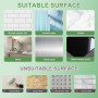Ulinek Lot 4 Crochet Ventouse Plastique Crochet Mural d'aspiration en Nouvelle Ventouse Forte/Porte Serviette Peignoir Couronne 