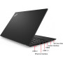 Lenovo ThinkPad T480s Ordinateur portable professionnel 14" FHD (1920 x 1080), Intel Core i5-8250U, 16 Go de RAM, SSD 512 Go, Wi