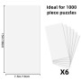 MOZOOSON Rangement Puzzle, Dossier de Puzzles pour 1000 pièces Grande capacité Portable avec 25 Poches, Accessoires de Puzzle ét