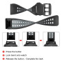 ISABAKE 26 mm Bracelets de Remplacement pour Fenix 7X/Fenix 5X/Fenix 5X Plus/Fenix 3/Fenix 3 HR/Fenix 6X/Fenix 6X Pro, Bracelet 