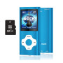32Go Lecteur MP3, Portable Lecteur Musical sans Perte HiFi, Radio FM, Enregistreur Vocal, Lecteur Vidéo, E-Book, Lecteur MP3 Spo