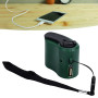 Fdit Chargeur de Téléphone à Manivelle, Batteries Packs de Batteries Packs de Batteries Externes Chargeur de Téléphone Portable 