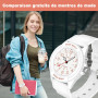 TENOCK Montre De Sport pour Femmes Montre Analogique à Quartz pour Hommes Montre éTanche 50M avec Veilleuse