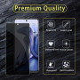 2pcs Verre Trempé Anti Espion pour Xiaomi 11T Pro/11T, Privacy Film de Protection en Verre Trempé, Écran Anti-rayures, Anti-empr
