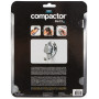 Compactor - Set de 4 Crochets BESTLOCK Bath, Taille L, Chrome, Ultra-faciles à Installer sans Outils