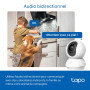 Tapo 3K(5MP) Caméra de Surveillance WiFi intérieure 360°, détection IA, Suivi Intelligent Sirène, Vision Nocturne, Audio bidirec
