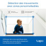 Tapo 3K(5MP) Caméra de Surveillance WiFi intérieure 360°, détection IA, Suivi Intelligent Sirène, Vision Nocturne, Audio bidirec