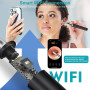 AiQInu Otoscope Oreille 1080P HD Camera Iscope Étanche Nettoyant Oreille Avec 6 Lumières LED Outil de Nettoyage d'oreille Adapté