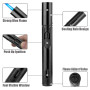 Yeuligo Jet Flamme Briquet à Gaz Tempête au Butane Rechargeable, Coupe-Vent à Long Bâton pour Bougies, Cuisine, Camping, Barbecu
