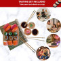lisigoo Kit sushi maki complet - Sushi maker - Appareil pour fabrication sushi - Coffret avec natte en bambou, couteau japonais,