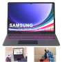 VANKEYPAD Étui Clavier pour Samsung Galaxy Tab S10 Ultra/S9 Ultra/S8 Ultra 14.6" - 7 Couleurs Rétroéclairées Tablette Coque sans
